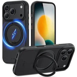 Etui TECH-PROTECT Quantum Standlock MagSafe do Apple iPhone 17 Pro Max Czarny - Etui i futerały do telefonów - miniaturka - grafika 1