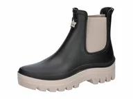 Kalosze damskie - Lico Neptuna damskie kalosze, czarne/beżowe, rozmiar 36 EU, czarny, beżowy, 36 EU - miniaturka - grafika 1