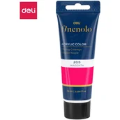 Przybory szkolne - Farba akrylowa FINENOLO 75ml różowa EC75-PK DELI - miniaturka - grafika 1