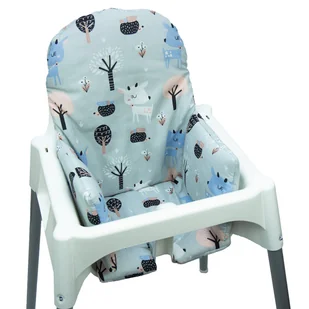 PODUSZKA DO KRZESEŁKA IKEA ANTILOP MIĘKKA BAWEŁNIANA Kerstin - Krzesełka do karmienia - miniaturka - grafika 1