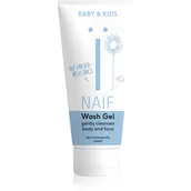 Kosmetyki kąpielowe dla dzieci - Naif Baby & Kids Wash Gel oczyszczający żel do mycia dla dzieci i niemowląt do ciała i twarzy 100 ml - miniaturka - grafika 1