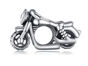 Charmsy - Pandora Valerio.pl Rodowany srebrny charms do motor motocykl motobike srebro 925 NEW49 NEW49 - miniaturka - grafika 1