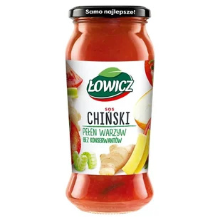 Łowicz SOS CHIŃSKI 500 G zakupy dla domu i biura 63539621 - Sosy w słoikach - miniaturka - grafika 1