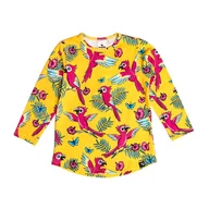 Bluzki dla chłopców - Longsleeve Żółta Papuga - miniaturka - grafika 1