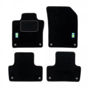 Dywaniki welurowe LOGO do VOLVO XC60 II od 2017 - Dywaniki samochodowe - miniaturka - grafika 2