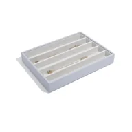 Pudełka i szkatułki - Stackers Szkatułka na biżuterię Stackers pięciokomorowa classic lawendowa 74595 - miniaturka - grafika 1