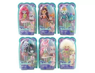 Mattel ENCHANTIMALS Lalka + zwierzątko DVH87 - Lalki dla dziewczynek - miniaturka - grafika 1