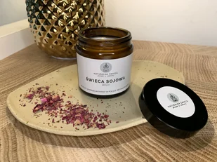 Róża Świeca Sojowa 120 Ml - Świece - miniaturka - grafika 1