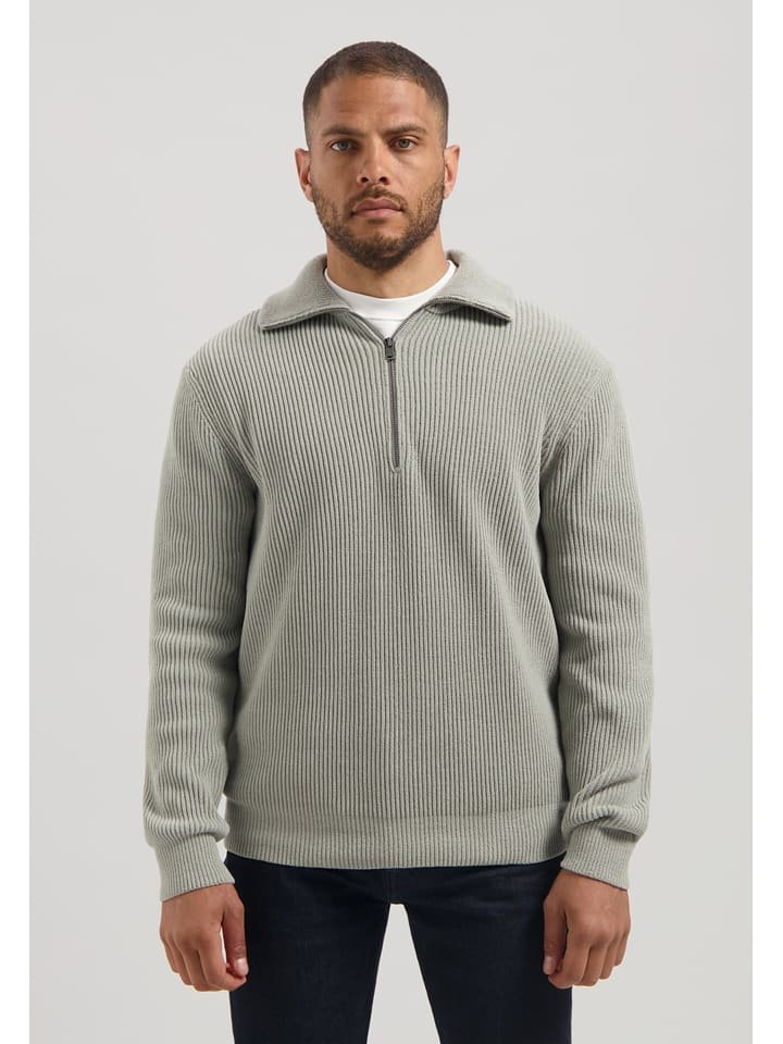 DSTREZZED Sweter w kolorze szarym
