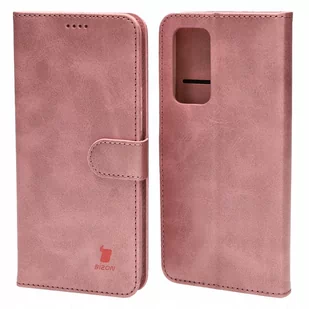 Bizon Etui Case Wallet do Xiaomi 12 Lite jasnoróżowe - Etui i futerały do telefonów - miniaturka - grafika 1