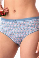 Majtki damskie - KEY FIGI DAMSKIE LPC 736 A25 2 szt. XL NIEBIESKO-BEŻOWY - miniaturka - grafika 1