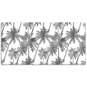 Podkładki na biurko - Podkładka na biurko Szare egzotyczne drzewa 120x60 cm - miniaturka - grafika 1