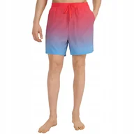 Spodenki męskie - Spodenki kąpielowe męskie 4F M132 koral 4FWSS25UBDSM132 63S 2XL - miniaturka - grafika 1