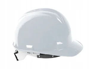 Kask ochronny biały KASK BHP BUDOWLANY ROBOCZY - Odzież robocza - miniaturka - grafika 1