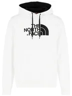 Bluzy męskie - The North Face Bluza Drew Peak Plv Hoodie NF00AHJY Biały Regular Fit - miniaturka - grafika 1