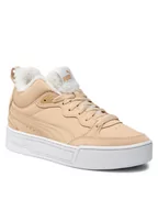 Sneakersy damskie - Puma Sneakersy Skye Demi Teddy Ws 381151 02 Beżowy - miniaturka - grafika 1