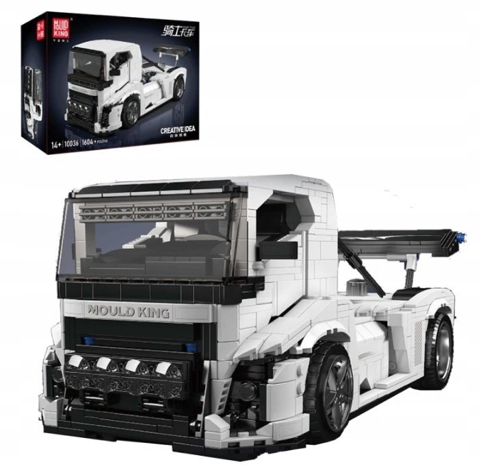 Klocki Mould King 10036 Knight Truck Ciężarówka Volvo 1604 elementy Model