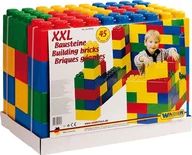 Klocki - WADER POLESIE Klocki CEGŁY XXL  45 elementów - miniaturka - grafika 1