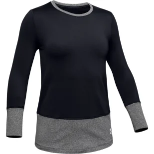 Bluza dziewczęca Under Armour ColdGear LS Crew - Bluzy sportowe damskie - miniaturka - grafika 5