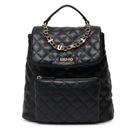 Plecaki - Plecak Liu Jo Ecs M Backpack AA5131 E0015 Czarny - miniaturka - grafika 1