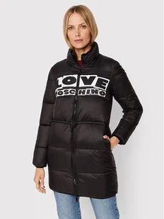 LOVE MOSCHINO Kurtka przejściowa WK49002T 363A Czarny Regular Fit - Kurtki damskie - miniaturka - grafika 1