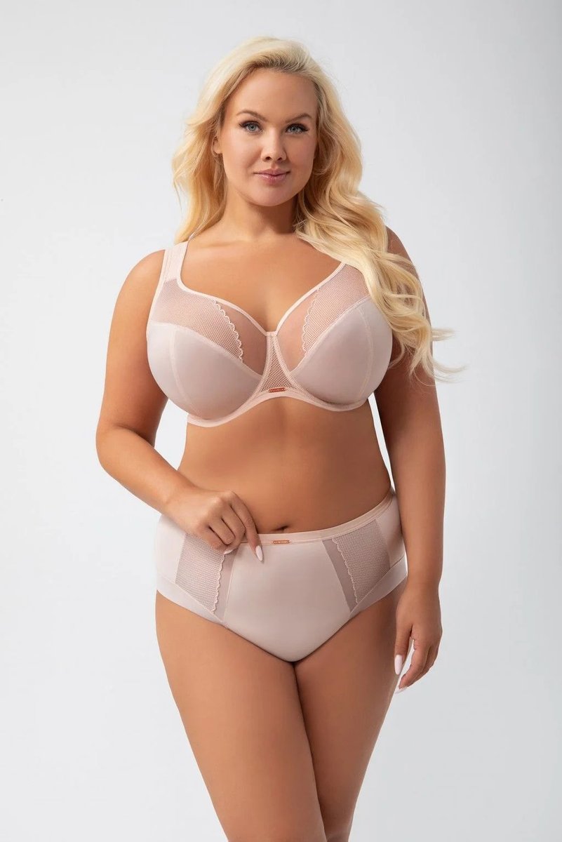 Gorsenia Figi Luissa 442/1 Beżowe XXL Beżowy