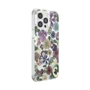 PopSockets Etui do iPhone'a 14 Pro Max z MagSafe, etui na telefon iPhone 14 Pro Max, uchwyt sprzedawany oddzielnie, kompatybilne z bezprzewodowym ładowaniem - tłoczone kwiaty - Etui i futerały do telefonów - miniaturka - grafika 1