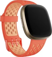 Akcesoria do smartwatchy - Fitbit Fitbit FB174SBCRPKL, Band, Smartwatch, Orange, Pink, Fitbit, Sense & Versa 3, Aluminium, Silicone - miniaturka - grafika 1