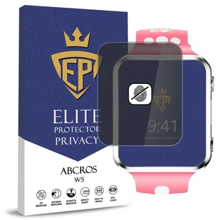 FOLIA 5D PRYWATYZUJĄCA SZKŁO ANTI-SPY DO ABCROS W5 CAŁY EKRAN - Akcesoria do smartwatchy - miniaturka - grafika 1