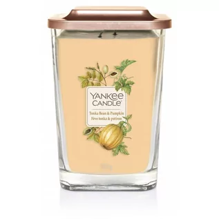 Świece - Yankee Candle Elevation Collection Tonka Bean & Pumpkin Słoik duży 552g 1625815E - grafika 1