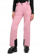 Spodnie damskie - Damskie spodnie narciarskie 4F FTRF1157 różowy 54S XL - miniaturka - grafika 1