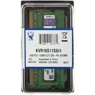 Pamięci RAM - Kingston 4GB KVR16S11S8/4 DDR3 - miniaturka - grafika 1