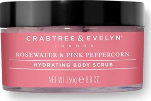 Crabtree & Evelyn Rosewater & Pink Peppercorn Nawilżający peeling do ciała 220g - Peelingi do ciała - miniaturka - grafika 1