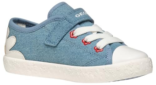 Geox J Gisli Girl C Sneakersy dziewczęce, Lt Avio, 30 EU