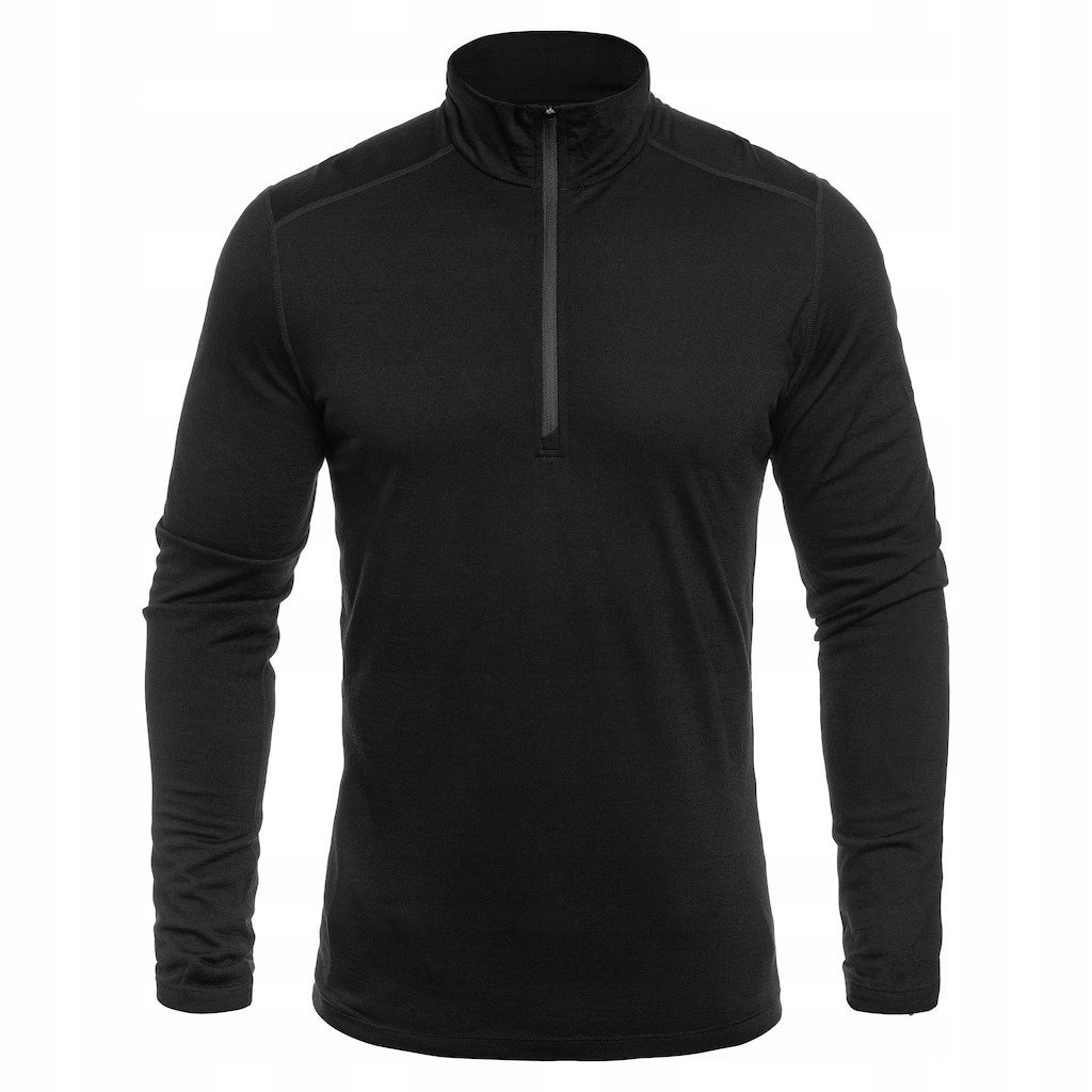 Icebreaker 200 Oasis L/S Half Zip - damska bluza termoaktywna - black