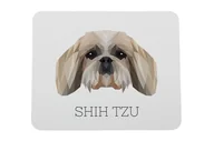 Podkładki pod mysz - Shih Tzu podkładka geometryczny Art-Dog - miniaturka - grafika 1