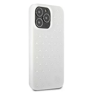 Mercedes MEHCP13XESPWH iPhone 13 Pro Max 6,7" biały/white hardcase Silver Stars Pattern - Etui i futerały do telefonów - miniaturka - grafika 4