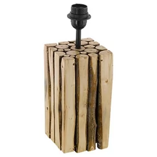 Eglo Podstawa lampy lampka oprawa stołowa Ribadeo 1x60W E27 brązowa 49832 - Lampy stojące - miniaturka - grafika 1
