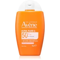 Kremy do twarzy - Avène Sun Ultra Fluid Radiance fluid rozświetlający z ochroną przeciwsłoneczną SPF 50+ 50 ml - miniaturka - grafika 1