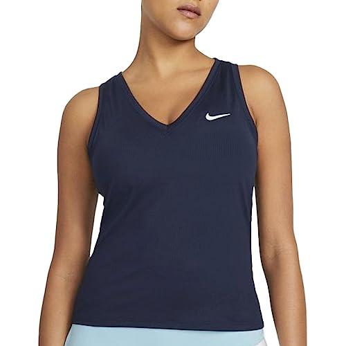 Nike Damska kamizelka W Nkct Df Vctry Tank Vest, Obsydian/White/White, S