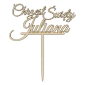 Dekoratorstwo - EKO-DECO, topper, Chrzest Święty - miniaturka - grafika 1