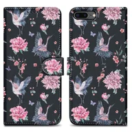 Etui i futerały do telefonów - Etui Do Apple iPhone 7 PLUS / 7S PLUS / 8 PLUS Pokrowiec w Żuraw & Kwiat No. 9 Etui Case Cover Obudowa Ochronny Cadorabo - miniaturka - grafika 1