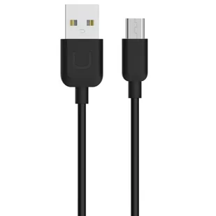 USAMS USAMS Kabel U-Turn micro USB 2A 1m czarny US-SJ098 + EKSPRESOWA MICUSBXD01 - Kable komputerowe i do monitorów - miniaturka - grafika 2