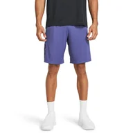 Spodenki męskie - Męskie Spodenki UNDER ARMOUR UA TECH GRAPHIC SHORT 1306443-561 – Niebieski - miniaturka - grafika 1