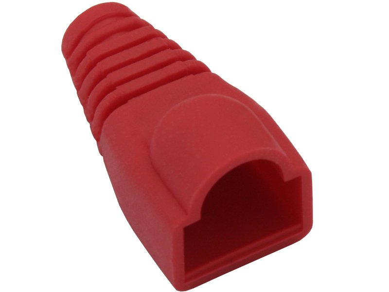 Osłona wtyku modularnego RJ45 czerwony