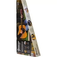 Gitary elektryczne - SPENCER BY EKO SAP-10 Natural - Pack gitara akustyczna naturalna gitara + 3 kilofy + klips tunerem + torba z tkaniny + pasek na ramię + kurs gitarowy Online (Maksymalna różna) - miniaturka - grafika 1