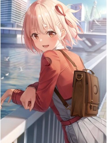 Plakat Anime Lycoris recoil LREC_049 A3 (custom)