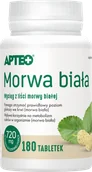 Dla diabetyków - Synoptis Pharma Morwa biała Apteo 180 tabletek 8968901 - miniaturka - grafika 1