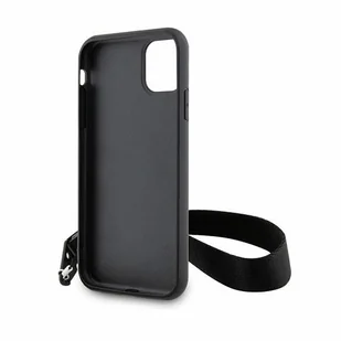 Karl Lagerfeld KLHCN61SAKLMBSK iPhone 11 / Xr  6.1" czarny/black hardcase Monogram Losange Saffiano - Etui i futerały do telefonów - miniaturka - grafika 7