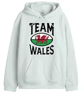 Bluzy męskie - Republic Of California "Team Wales" UXREPCZSW039 Bluza męska, biała, rozmiar XS, biały, L - miniaturka - grafika 1